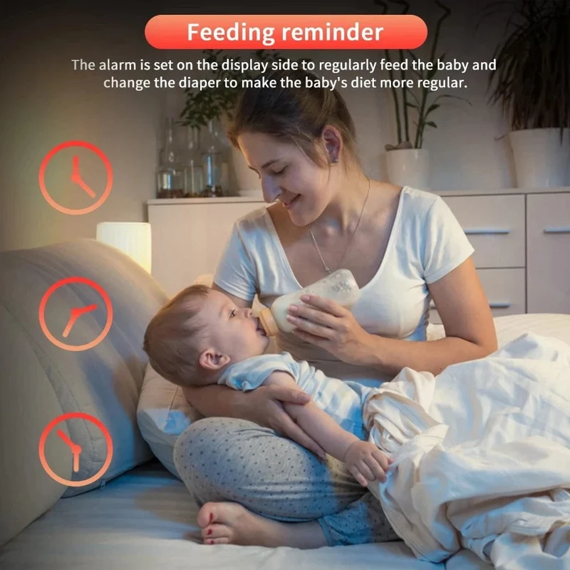 3.5 Zoll Wireless Video Babyphone Mutter Kinder Zweiwege-Audio Baby Nanny Sicherheitskamera Nachtsicht Temperaturüberwachung