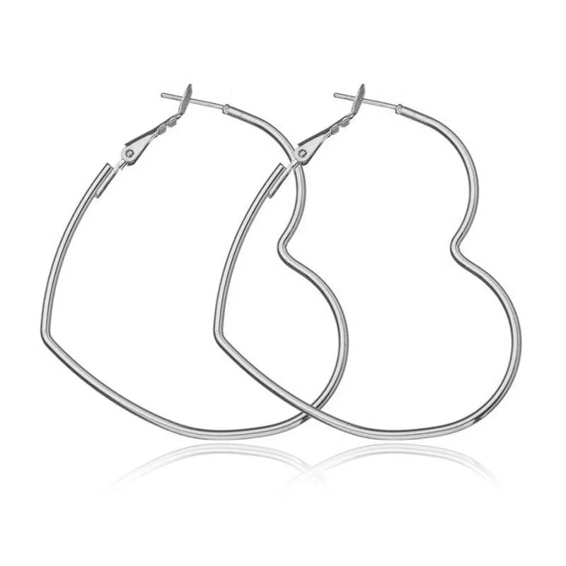 Großer Kreis Glatt 4cm 6cm 7cm 8cm Frauen Gold Übertreibung Metall Große Creolen Nagelneu und Hohe Qualität Ohr Schmuck Geschenk Aros