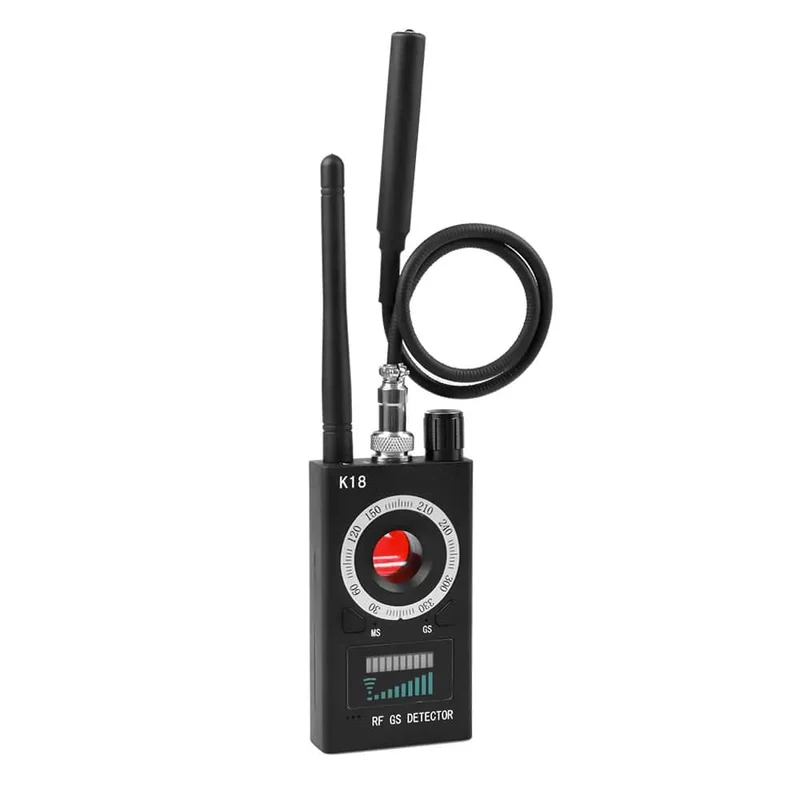 K18 Multifunktions-Anti-Candid-Cam-Funkobjektiv-Gerätefinder 1 MHz - 6.5 GHz GSM Audio Bug Finder GPS-Signal RF-Tracker erkennen