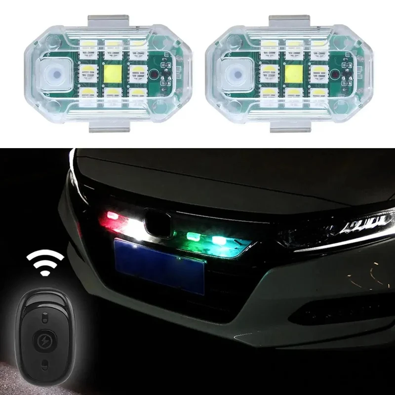 Highlight Drahtlose Fernbedienung LED Strobe Licht Drone Strobe Licht Flugzeug Strobe Lichter Flash Position Drahtlose Licht