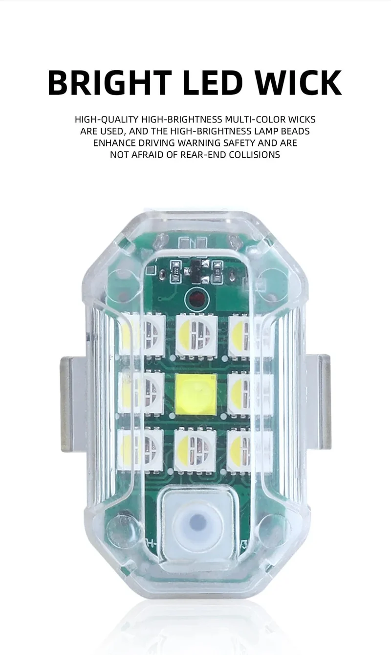 Highlight Drahtlose Fernbedienung LED Strobe Licht Drone Strobe Licht Flugzeug Strobe Lichter Flash Position Drahtlose Licht