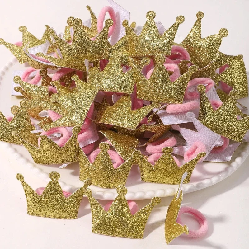 20 stücke Kinder Elastische Haarbänder Mädchen Plüsch Ball Gummiband Für Kinder Sweets Scrunchie Haargummis Clip Baby Haar Zubehör