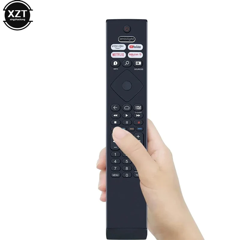 Ersatzfernbedienung für Philips 7900 Serie 43PUS7906/12 Smart TV 398GR10BEPHN0041BC BRC0984501/01 Rakuten TV Netfilx