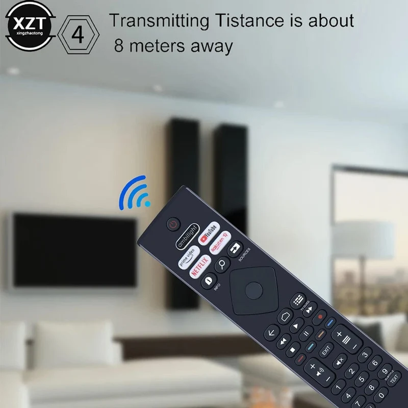Ersatzfernbedienung für Philips 7900 Serie 43PUS7906/12 Smart TV 398GR10BEPHN0041BC BRC0984501/01 Rakuten TV Netfilx