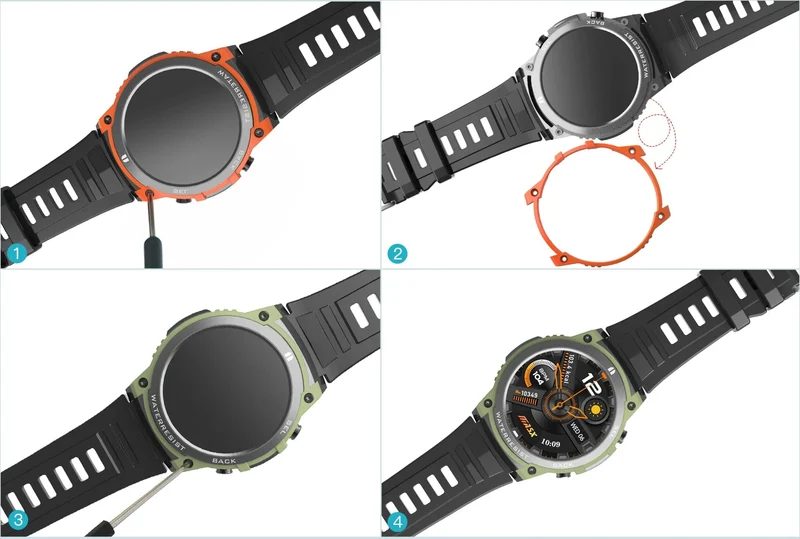 [Weltpremiere 2024] MASX Aurora One Smart Watch 1.43'' AMOLED-Display Hi-Fi-Telefongespräche Militärtaugliche Robustheit für Männer