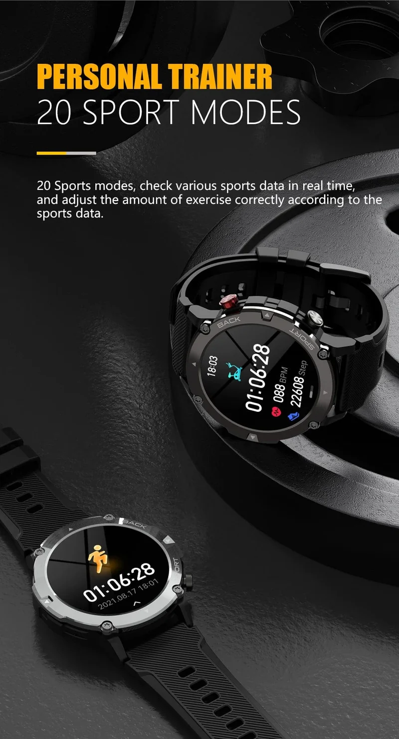 Military C21 Smart Watch Männer Bluetooth Anruf Fitness Tracker 5ATM Wasserdicht Sport Handgelenk Smartwatch für iPhone Android Telefon 2023