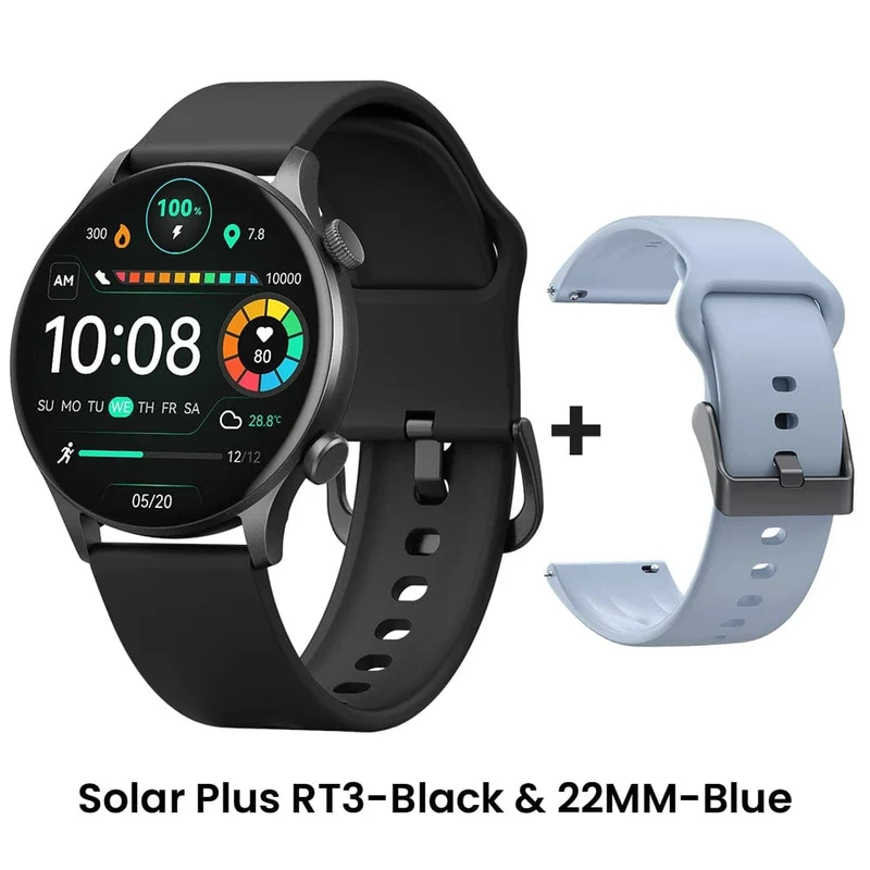 HAYLOU Solar Plus RT3 Smart Watch 1.43"AMOLED-Display Bluetooth-Telefonanruf Smartwatch Gesundheitsmonitor IP68 wasserdichte Sportuhr
