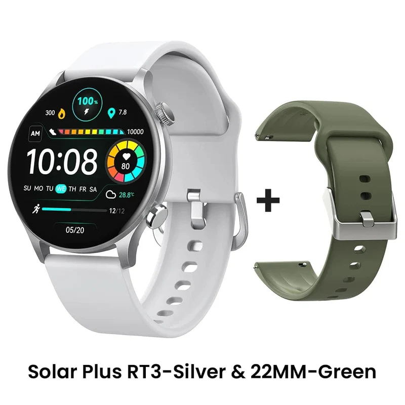 HAYLOU Solar Plus RT3 Smart Watch 1.43"AMOLED-Display Bluetooth-Telefonanruf Smartwatch Gesundheitsmonitor IP68 wasserdichte Sportuhr