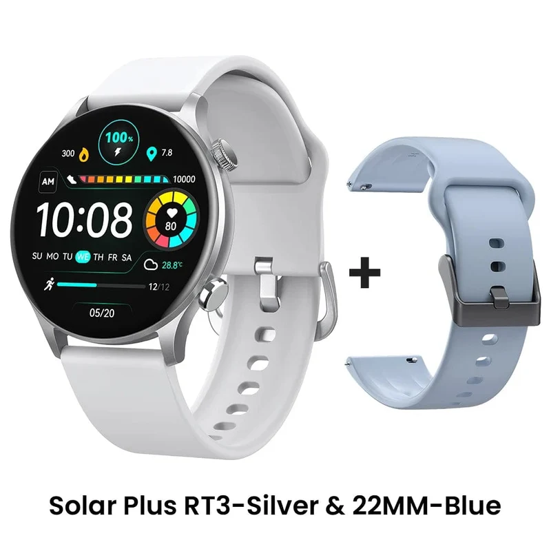 HAYLOU Solar Plus RT3 Smart Watch 1.43"AMOLED-Display Bluetooth-Telefonanruf Smartwatch Gesundheitsmonitor IP68 wasserdichte Sportuhr