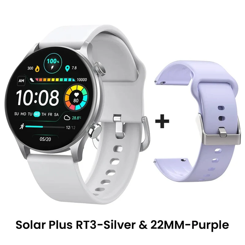 HAYLOU Solar Plus RT3 Smart Watch 1.43"AMOLED-Display Bluetooth-Telefonanruf Smartwatch Gesundheitsmonitor IP68 wasserdichte Sportuhr