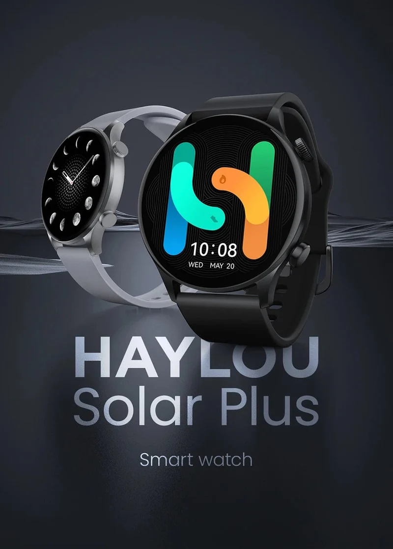 HAYLOU Solar Plus RT3 Smart Watch 1.43"AMOLED-Display Bluetooth-Telefonanruf Smartwatch Gesundheitsmonitor IP68 wasserdichte Sportuhr