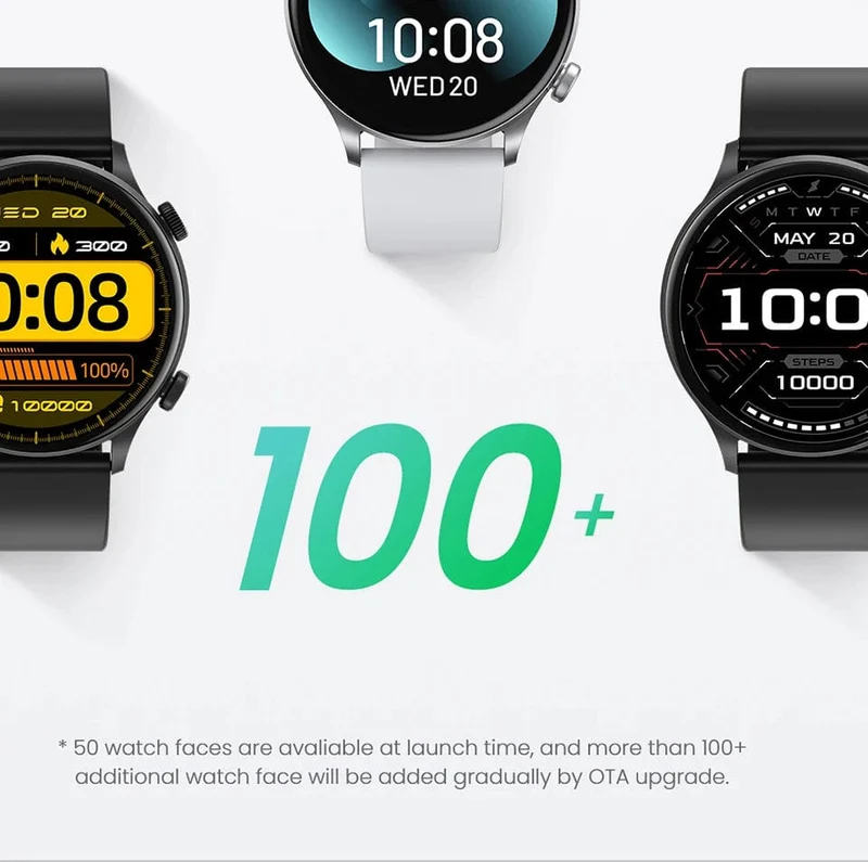 HAYLOU Solar Plus RT3 Smart Watch 1.43"AMOLED-Display Bluetooth-Telefonanruf Smartwatch Gesundheitsmonitor IP68 wasserdichte Sportuhr