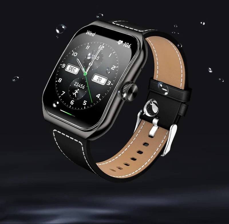 Black Shark Watch GT3 Globale Version 24-Stunden-Gesundheitsüberwachung 1.96 Zoll gebogenes Display 10 Tage Akkulaufzeit 100+ Sportmodi IP68