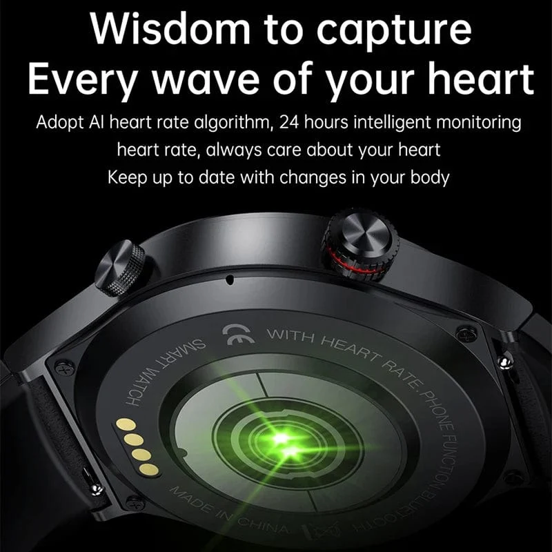 Neue Bluetooth-Anruf-Smartwatch für Männer, Sport-Fitness-Tracker, wasserdichte Smartwatch, großer HD-Bildschirm für Huawei Xiaomi-Telefon + Box