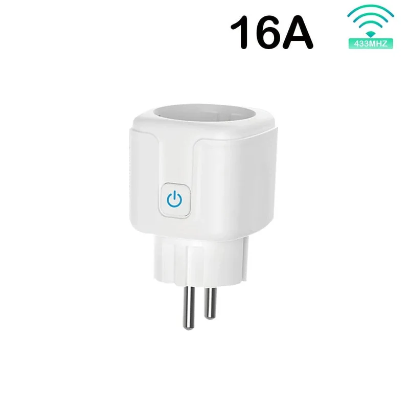 Drahtloser intelligenter Fernbedienungssteckdosenschalter 220V 4000W 16A EU FR Universalstecker Fernbedienung EIN AUS Steckdosen für Beleuchtung