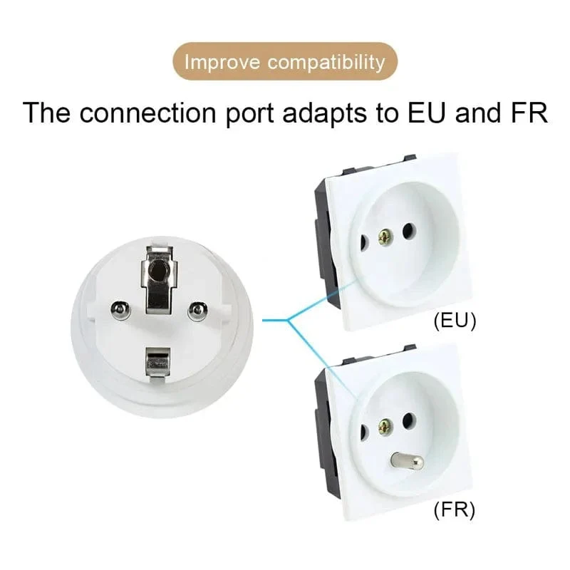 Drahtloser intelligenter Fernbedienungssteckdosenschalter 220V 4000W 16A EU FR Universalstecker Fernbedienung EIN AUS Steckdosen für Beleuchtung