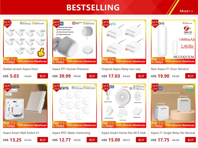 Aqara E1 Smart-Wandschalter, kabelloser Schalter, Zigbee 3.0, mit/ohne Neutralleiter, One-Key-Fernbedienung für Xiaomi Mi Home Homek APP