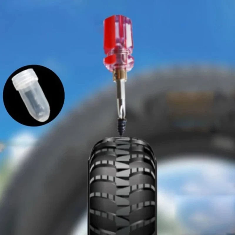 10 stücke Reifen Reparatur Nagel Selbst-Blechschraube Kunststoff Nagel Weiche Gummi Schraube Geeignet Für Auto Motorrad Reifen Punktion Reparatur