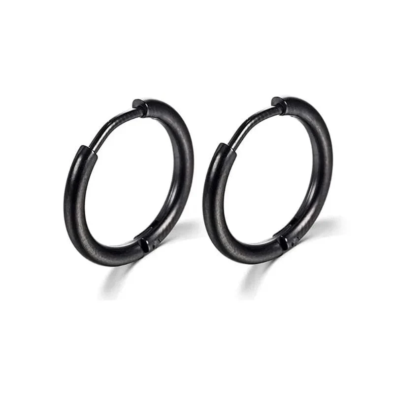 1 Paar kleine Creolen aus 316L Edelstahl für Frauen und Männer, Knorpel, Tragus, Conch, Forward, Helix-Ohrpiercing-Schmuck