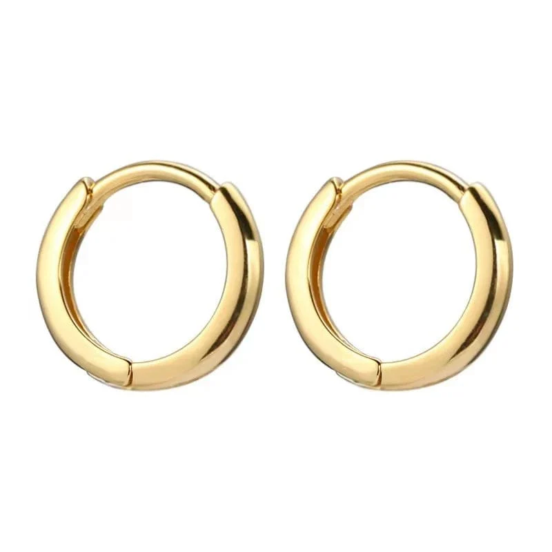 2 STK Edelstahl Minimal Creolen Kristall Zirkonia Kleine Huggie Dünne Knorpel Ohrring Helix Tragus Piercing Schmuck