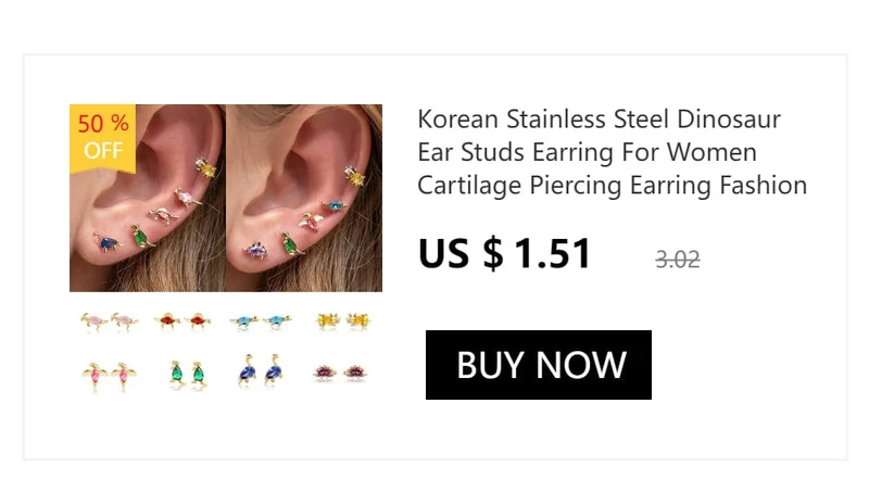 2 STK Edelstahl Minimal Creolen Kristall Zirkonia Kleine Huggie Dünne Knorpel Ohrring Helix Tragus Piercing Schmuck
