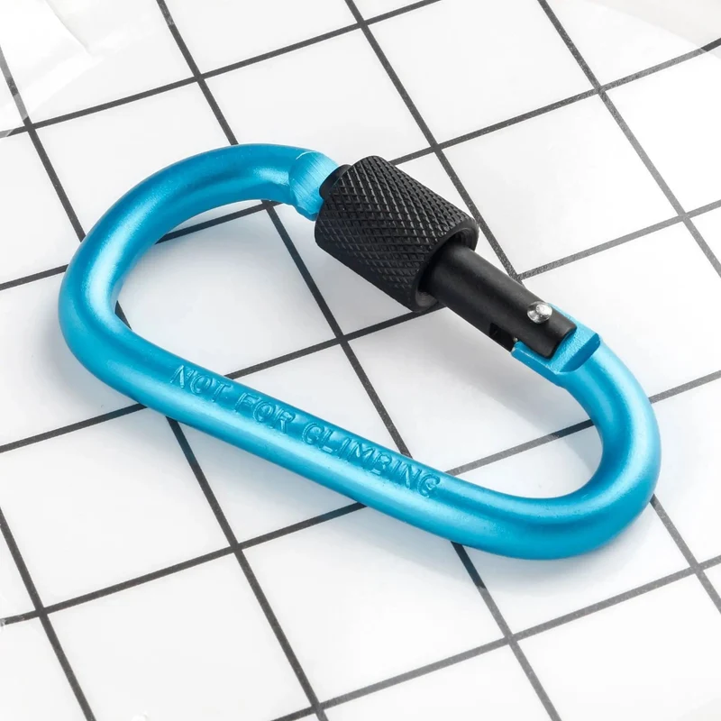 Taktischer Karabiner Tourist Carabin Clip Schlüssel Schlüsselanhänger Set Aluminiumlegierung Camping Survival Schnalle Multi Tool Schlüsselhalter