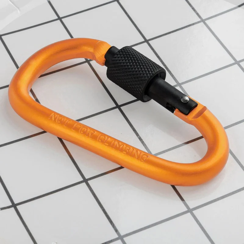 Taktischer Karabiner Tourist Carabin Clip Schlüssel Schlüsselanhänger Set Aluminiumlegierung Camping Survival Schnalle Multi Tool Schlüsselhalter