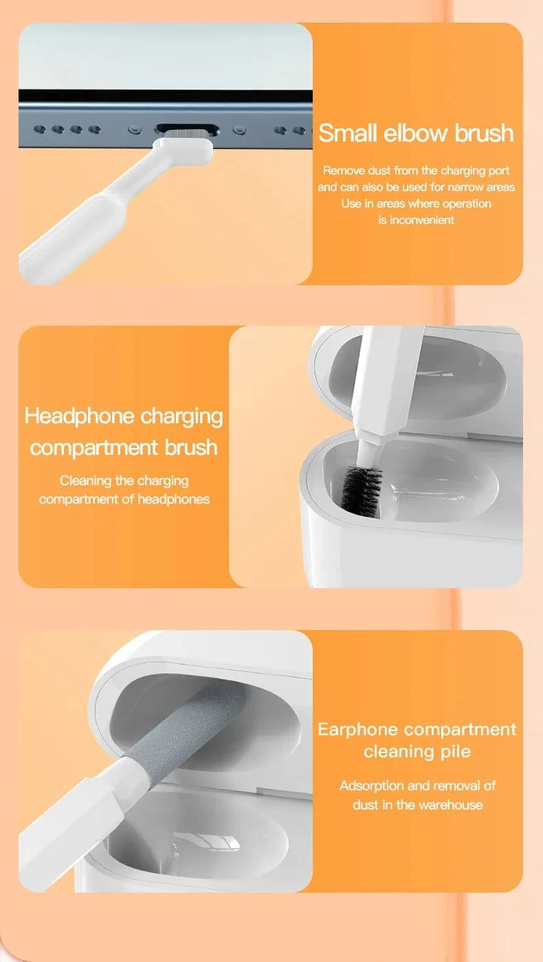20 in 1/7 in1/ Digitalkamera-Headset, Handy, Laptop, Tastatur-Reinigungswerkzeug-Set, Reinigungsbürste, Reinigungsstift für Airpods Pro