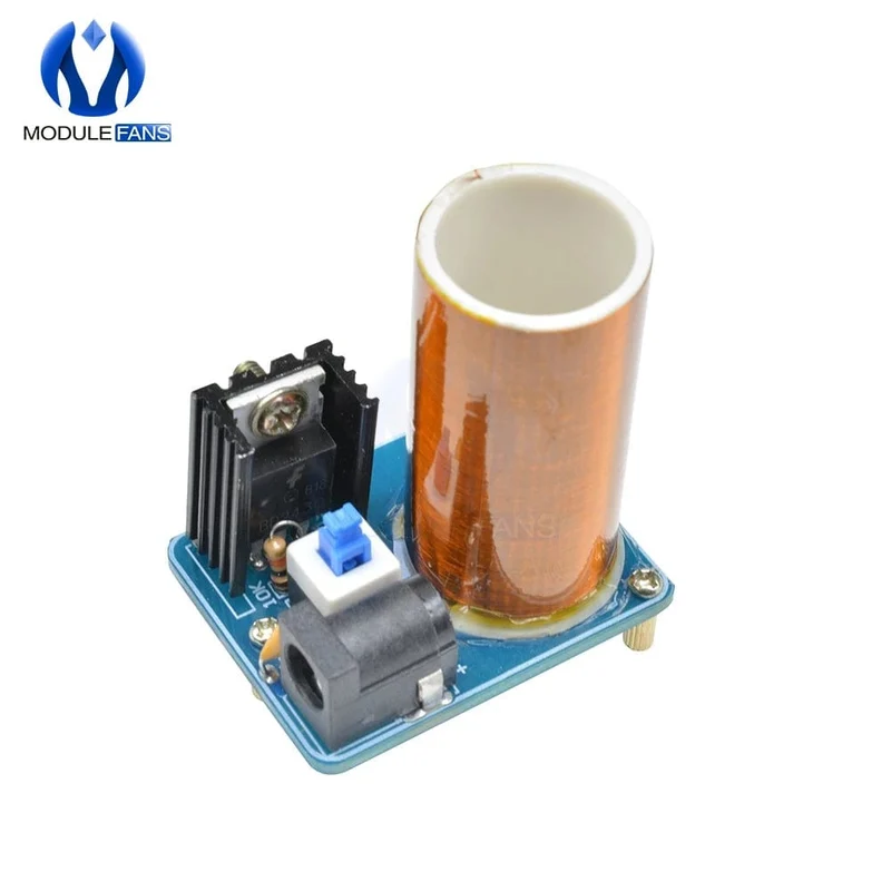 BD243 Mini-Teslaspulen-Kit, Zauberrequisiten, DIY-Teile, leere Lichter, Technologie, DIY-Elektronik, BD243C DIY-Mini-Teslaspulenmodul
