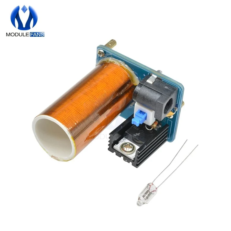 BD243 Mini-Teslaspulen-Kit, Zauberrequisiten, DIY-Teile, leere Lichter, Technologie, DIY-Elektronik, BD243C DIY-Mini-Teslaspulenmodul