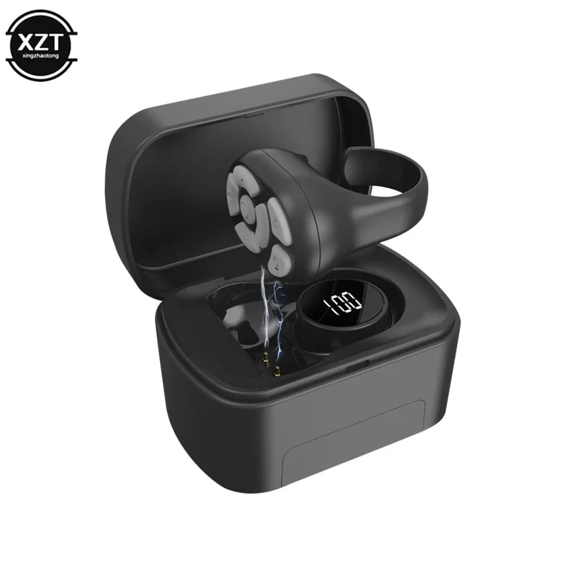 Universeller 2-in-1-Ringfinger mit Bin-Fernbedienung Bluetooth-kompatibler Pageturner Finger-Videospeicher für iPhone Android