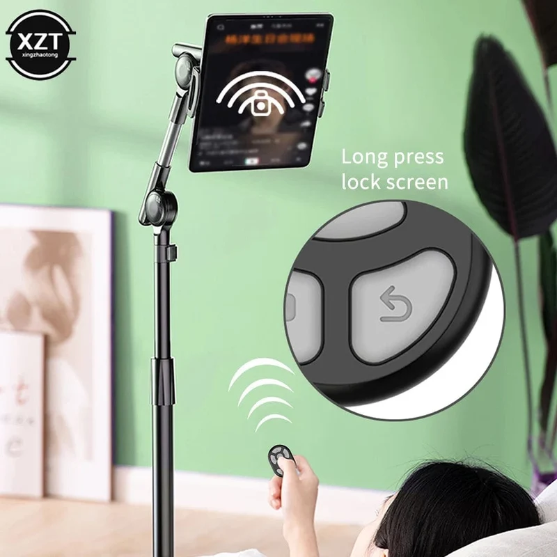 Universeller 2-in-1-Ringfinger mit Bin-Fernbedienung Bluetooth-kompatibler Pageturner Finger-Videospeicher für iPhone Android