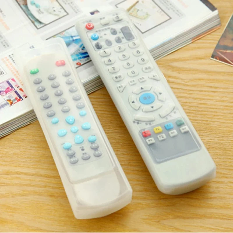 Hochwertige Silikonhülle für die TV-Fernbedienung, wasserdicht, staubgeschützt, Aufbewahrungshülle für die Klimaanlagensteuerung, Telecon