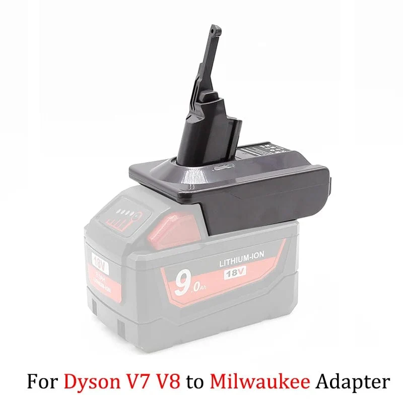 Adapter für Makita/Dewalt/Milwauke 18V Lithium-Batterie Konverter Zu Für Dyson V6 V7 V8 Serie Staubsauger Werkzeug DC58/SV11/SV10
