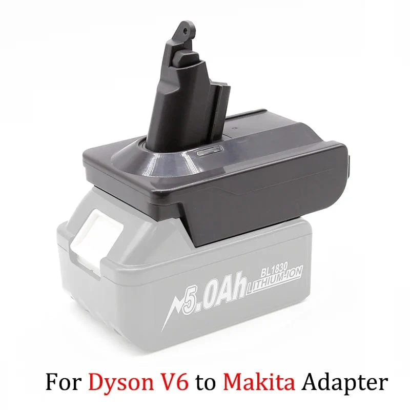Adapter für Makita/Dewalt/Milwauke 18V Lithium-Batterie Konverter Zu Für Dyson V6 V7 V8 Serie Staubsauger Werkzeug DC58/SV11/SV10