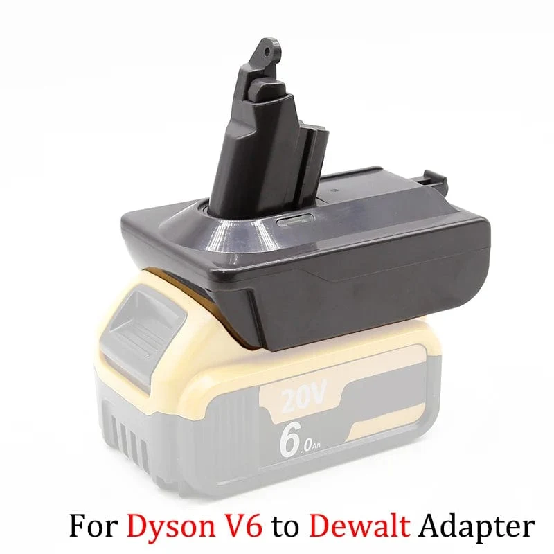 Adapter für Makita/Dewalt/Milwauke 18V Lithium-Batterie Konverter Zu Für Dyson V6 V7 V8 Serie Staubsauger Werkzeug DC58/SV11/SV10