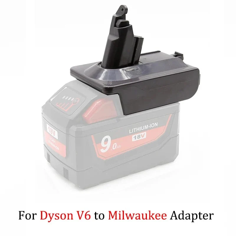 Adapter für Makita/Dewalt/Milwauke 18V Lithium-Batterie Konverter Zu Für Dyson V6 V7 V8 Serie Staubsauger Werkzeug DC58/SV11/SV10