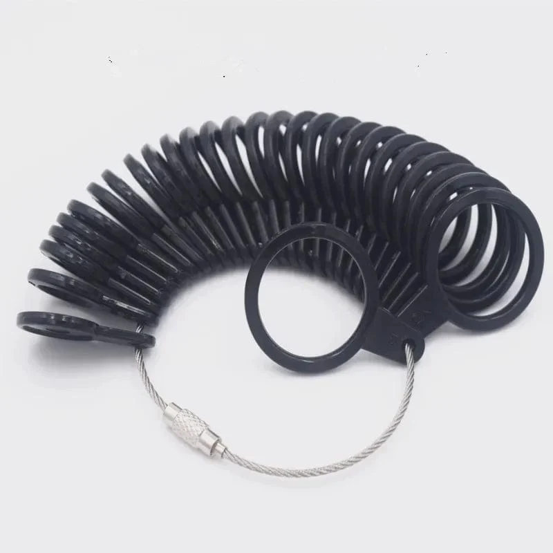 Schmuckwerkzeuge Ringgrößendorn, Fingermessgerät, Ringgrößenmessung, Schmuckwerkzeug-Set, Ringgröße, Modeschmuck-Werkzeuge