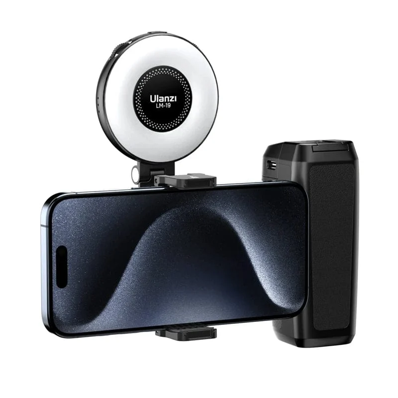Ulanzi MA35 MagSafe Bluetooth Shutter Smartphone Kamera Griff Grip Selfie Stablizer Vertikale Horizontale Aufnahmen für Telefon