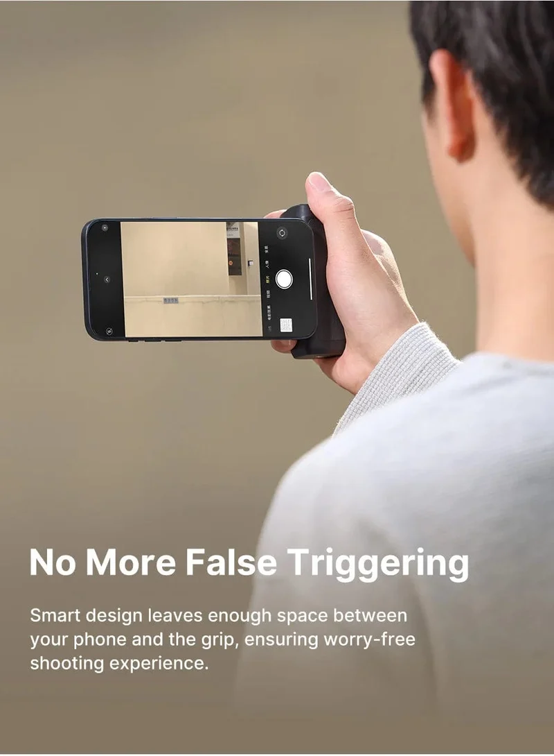 Ulanzi MA35 MagSafe Bluetooth Shutter Smartphone Kamera Griff Grip Selfie Stablizer Vertikale Horizontale Aufnahmen für Telefon