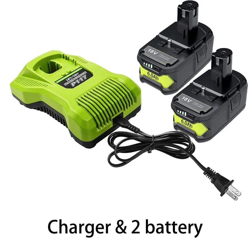 6Ah Für RYOBI P108 18 V One + Plus Batterie 18 Volt Lithium-Ionen Power Werkzeuge P104 P107 RB18L50 RB18L20 P108