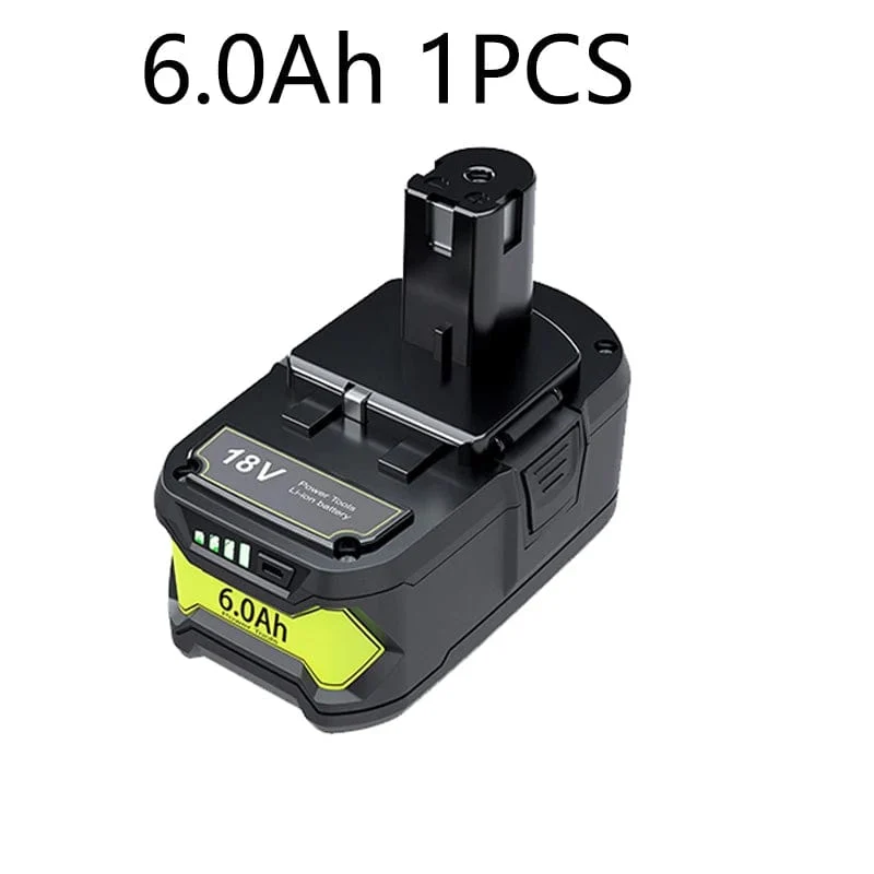 6Ah Für RYOBI P108 18 V One + Plus Batterie 18 Volt Lithium-Ionen Power Werkzeuge P104 P107 RB18L50 RB18L20 P108