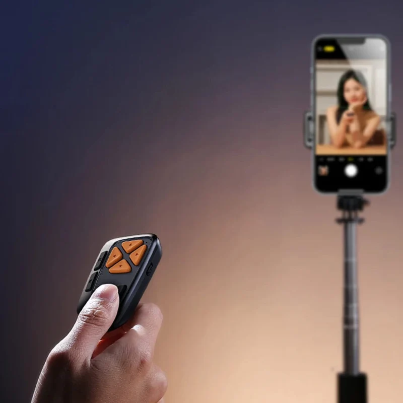 Drahtlose Fernbedienung Bluetooth-Kompatibel Seite Turner Kamera Foto und Video Clicker für Die Meisten Smartphone