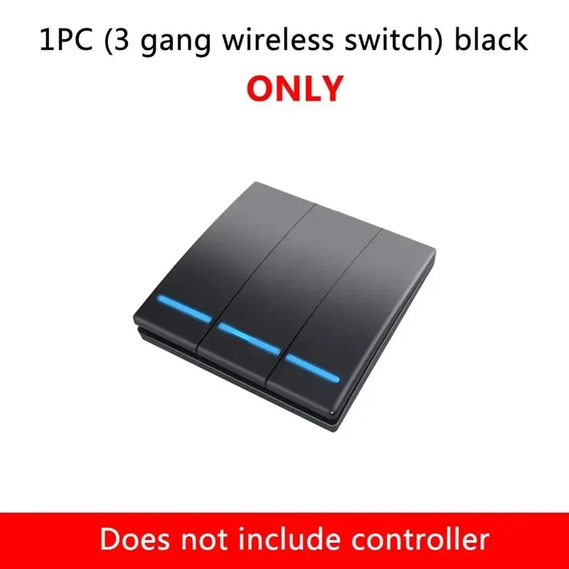 GERMA 1/2/3 Gang RF 433Mhz Smart Home Push Wireless Schalter Licht Fernbedienung Wand Taste Decke Lampe Ein Aus ASK Ev1257