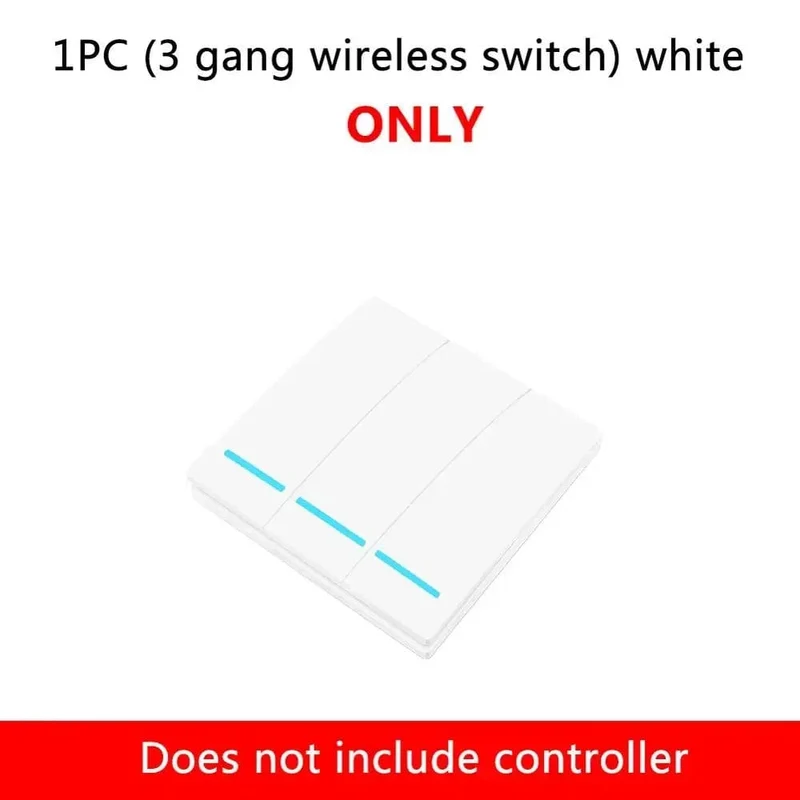 GERMA 1/2/3 Gang RF 433Mhz Smart Home Push Wireless Schalter Licht Fernbedienung Wand Taste Decke Lampe Ein Aus ASK Ev1257