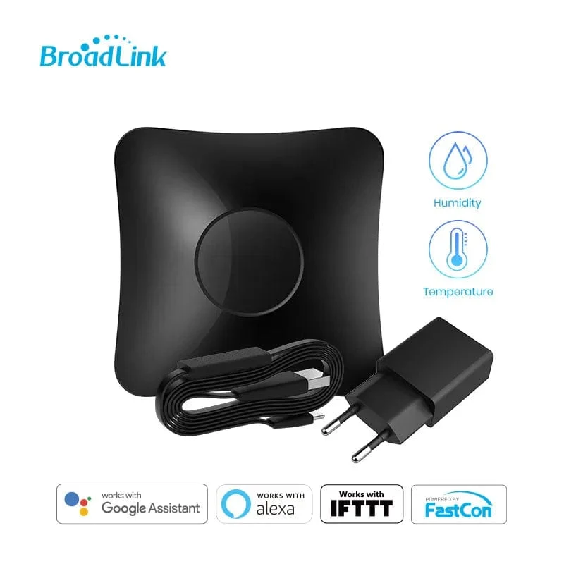 BroadLink RM4 Pro RM4 mini HTS2 Temperatur- und Feuchtigkeitssensor Version Drahtloser Universal-Fernbedienungs-Hub mit Smart-Home-Lösung