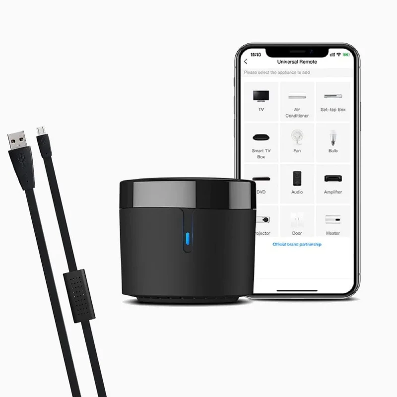 BroadLink RM4 Pro RM4 mini HTS2 Temperatur- und Feuchtigkeitssensor Version Drahtloser Universal-Fernbedienungs-Hub mit Smart-Home-Lösung