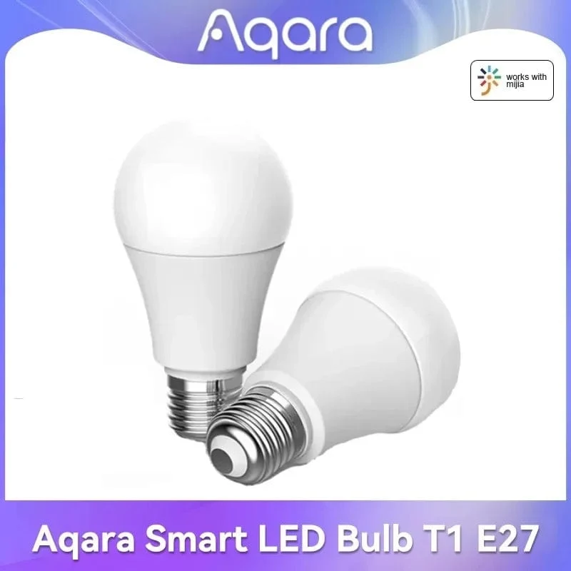 Aqara Smart LED Birne T1 E27 Zigbee 3.0 2700K-6500K 220-240V Bluetooth Fernbedienung Lampe Licht für Xiaomi Mihome APP Homek