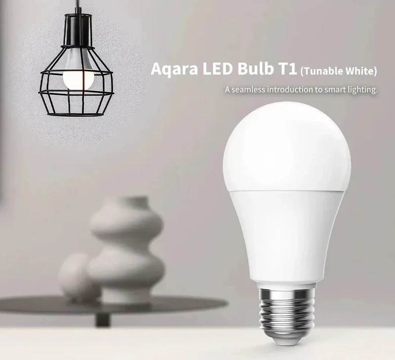 Aqara Smart LED Birne T1 E27 Zigbee 3.0 2700K-6500K 220-240V Bluetooth Fernbedienung Lampe Licht für Xiaomi Mihome APP Homek