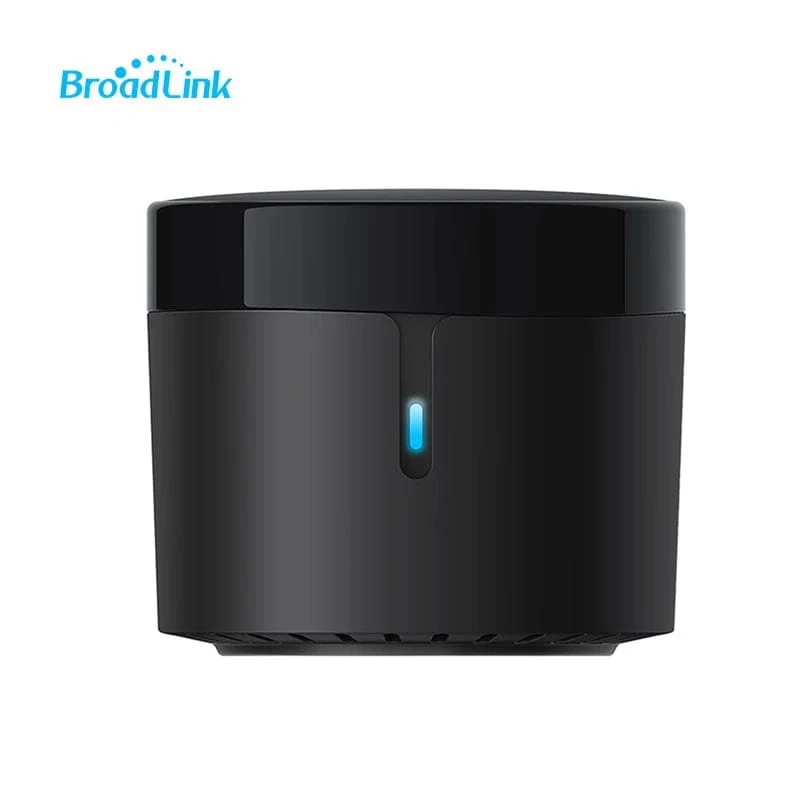 Broadlink RM4mini+HTS Temperatur-Feuchtigkeitssensor WiFi IR-Fernbedienung für Klimaanlage TV-Set-Top-Box Funktioniert mit Alexa